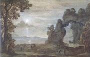 Claude Lorrain Perseus and the Origin of Coral (mk17) oil painting on canvas